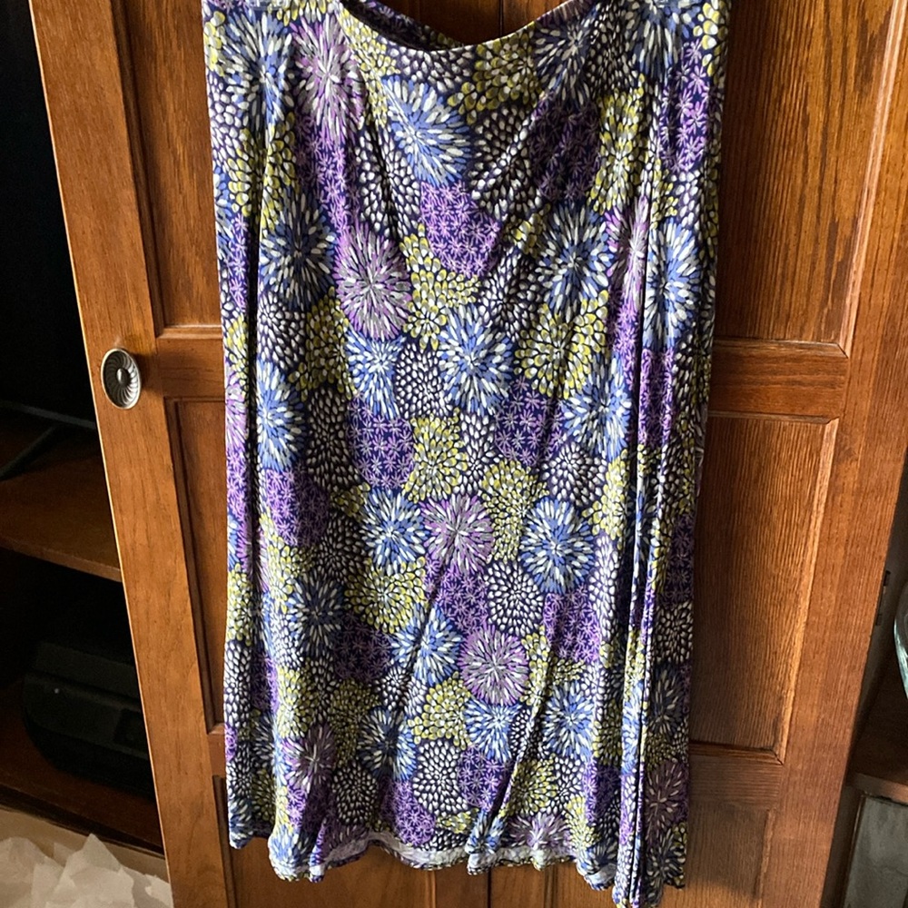 J Jill Floral Patterned Skirt